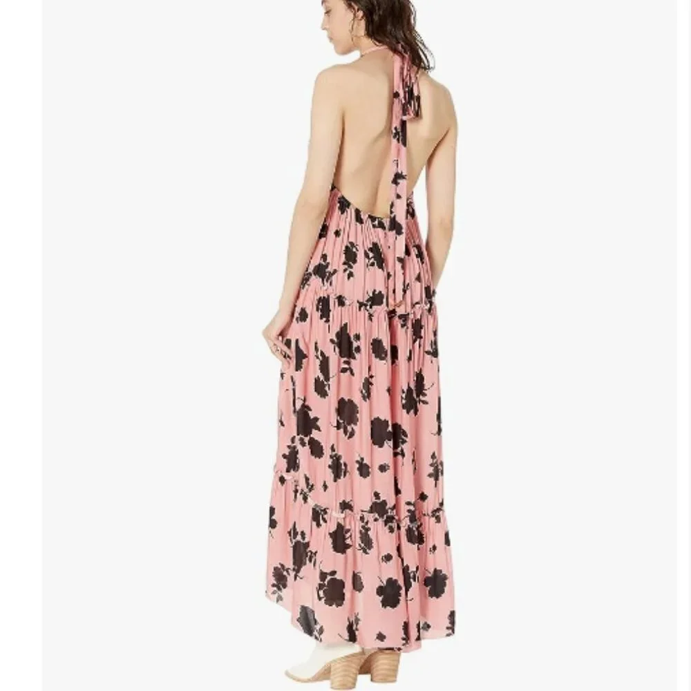 Kate Spade New York Bicolor High Neck Halter Cover-Up Dress Size XL NWT